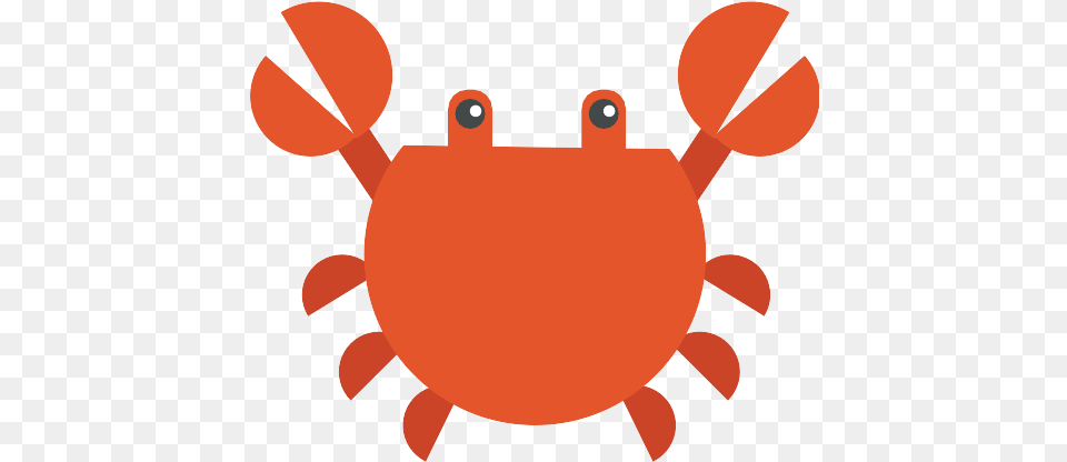 Crab Icon Lustgarten, Seafood, Food, Sea Life, Invertebrate Free Transparent Png