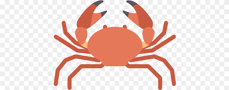 Crab Icon Transparent Background Crab Clip Art, Animal, Food, Invertebrate, Sea Life Png Image