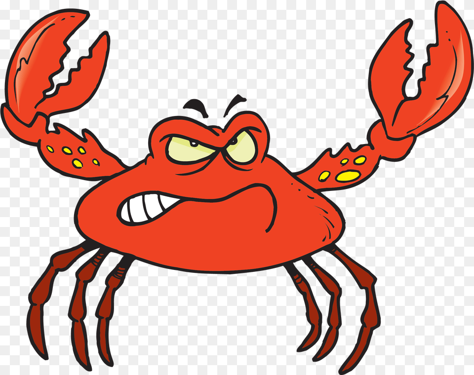 Crab King Crab Cartoon, Food, Seafood, Animal, Invertebrate Free Png Download
