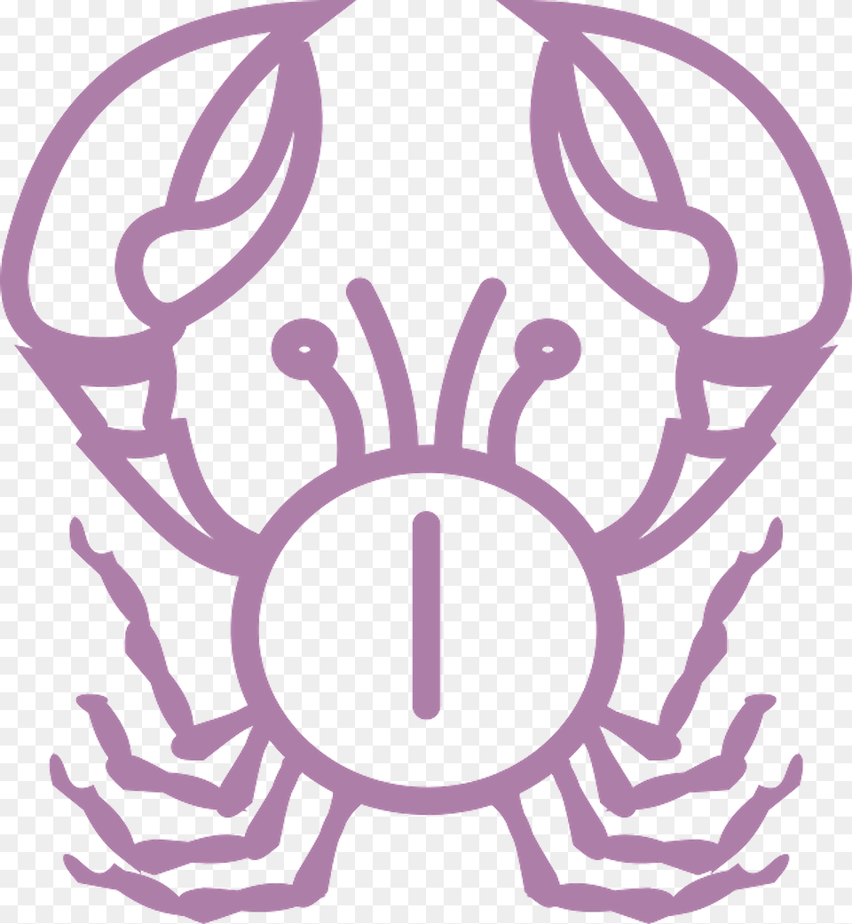 Crab Outline Clipart, Animal, Sea Life, Food, Seafood Free Png