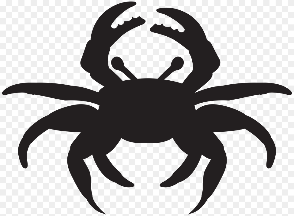 Crab Silhouette Clip Art, Symbol, Cross, Logo Png Image