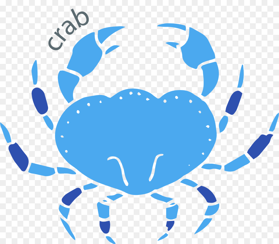 Crab Transparent Free Images Only, Food, Seafood, Animal, Invertebrate Png Image