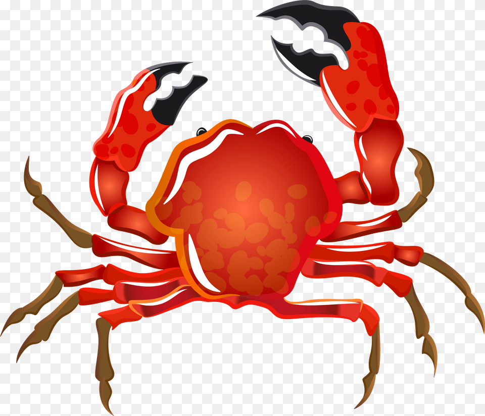 Crabs Clipart Border, Food, Seafood, Animal, Crab Free Png