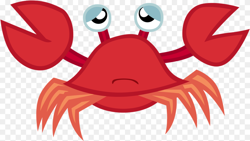 Crabs Clipart Crustacean Sad Crab, Food, Seafood, Animal, Sea Life Free Png Download