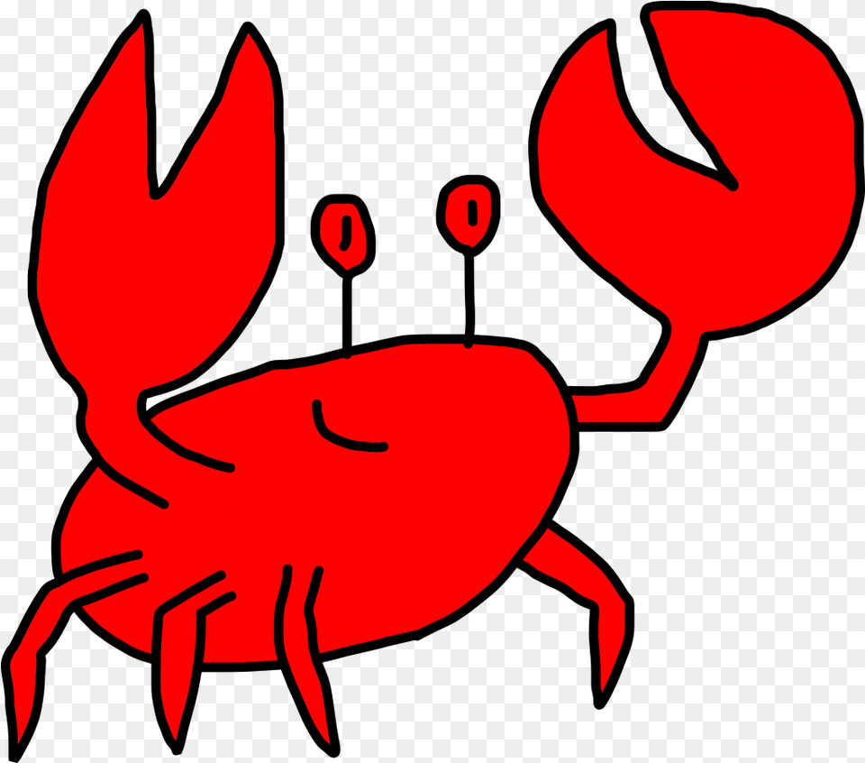 Crabs Clipart Shrimp Friendly Crab, Food, Seafood, Animal, Sea Life Free Png Download