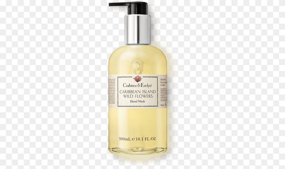 Crabtree Amp Evelyn Caribbean Island Wild Flowers Hand Wash, Bottle, Lotion, Cosmetics, Perfume Png Image