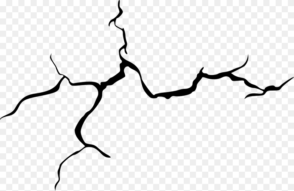 Crack, Gray Free Png