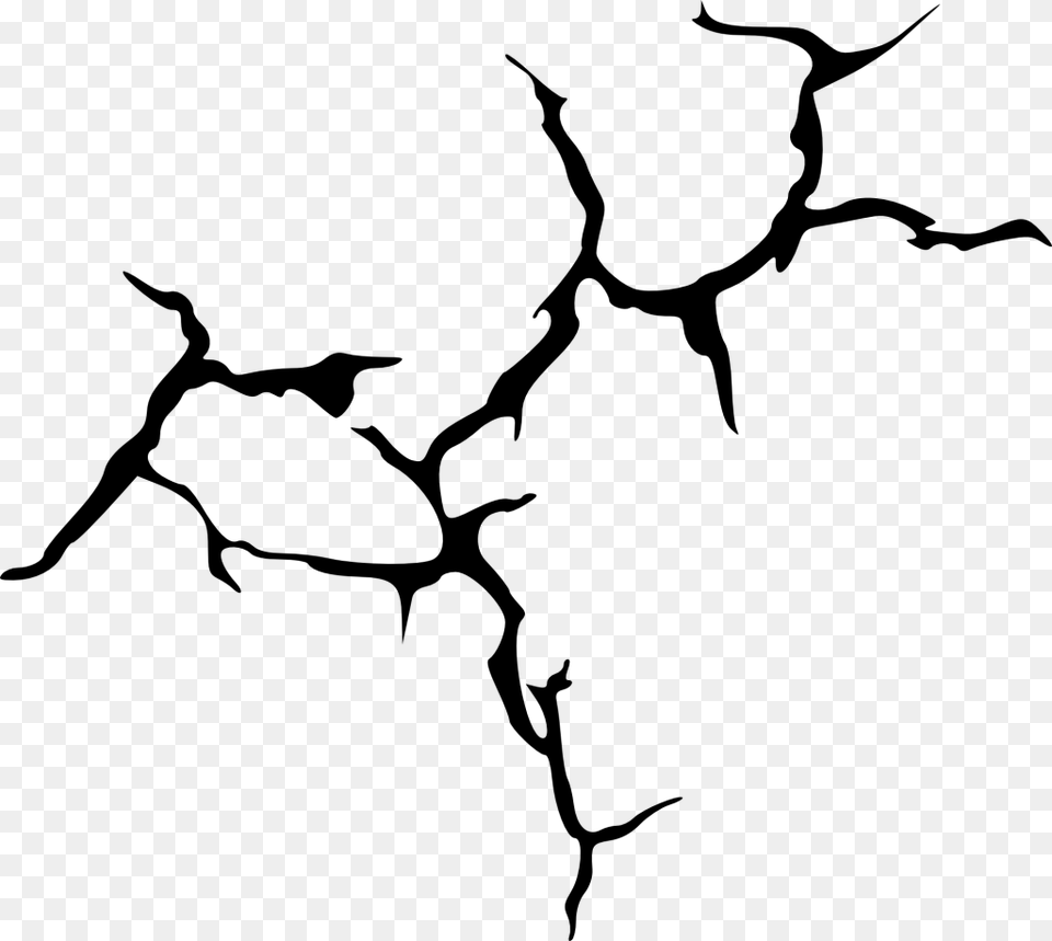 Crack, Gray Png