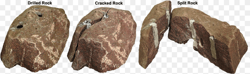 Crack Rock Rock Demolition, Mineral, Accessories, Bread, Food Png Image