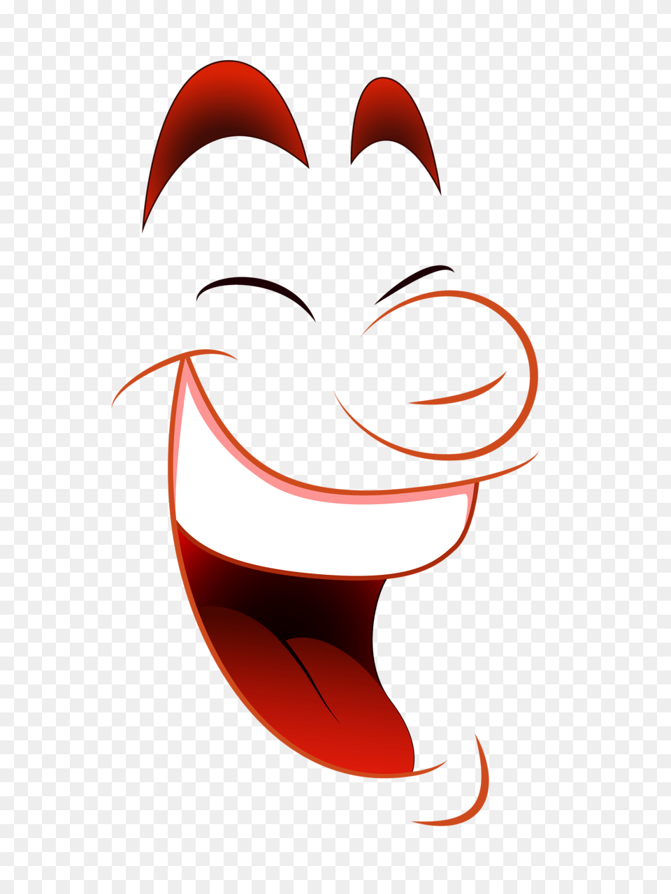 Crack Smiley Emoticon And Cartoon Faces, Art Png