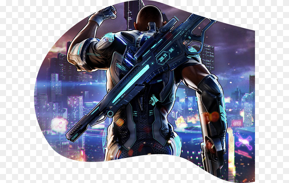 Crackdown 3 2 Crackdown, Gun, Weapon Free Png