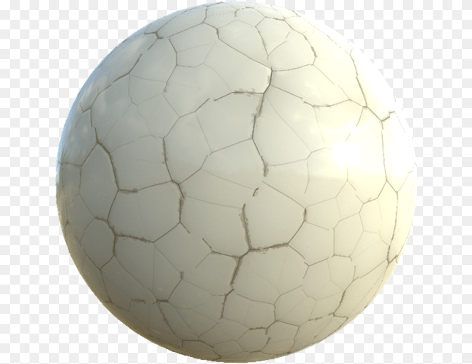 Cracked Ceramic Sphere, Ball, Football, Soccer, Soccer Ball Png Image