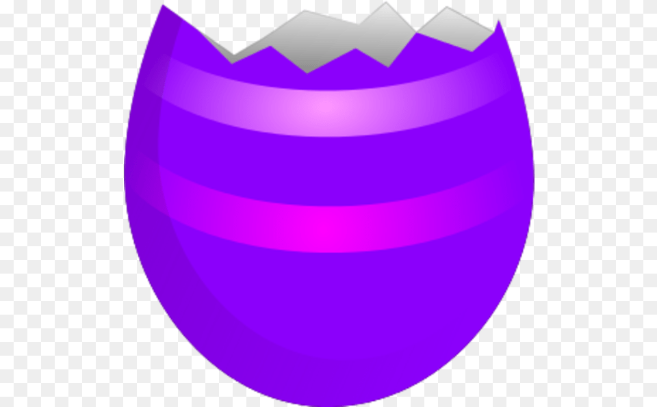 Cracked Easter Egg Clip Art Cracked Open Easter Egg, Purple, Food Png