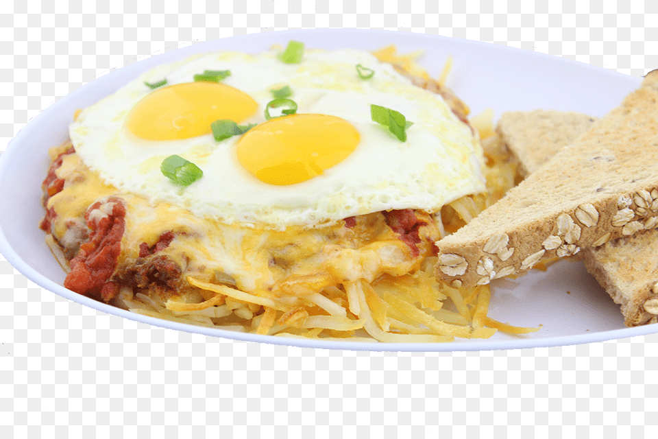 Cracked Egg, Bread, Food, Fried Egg Free Transparent Png