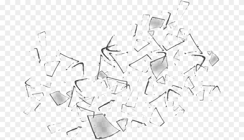 Cracked Glass Transparent Shattering Glass, Art, Modern Art, Person, Paper Png