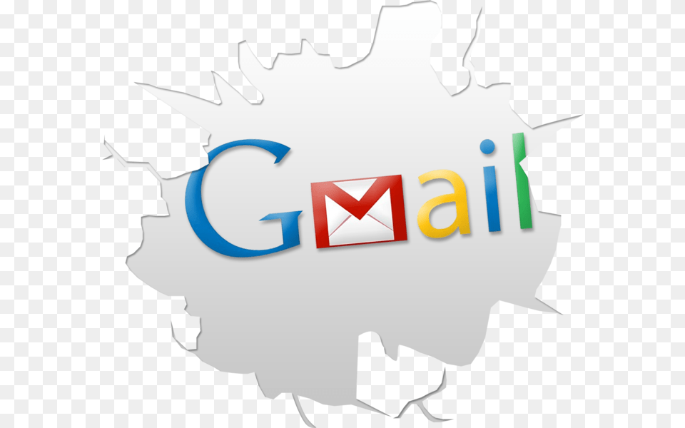 Cracked Gmail Logo Psd Vector Inbox Email Google Gmail, Baby, Person Png Image