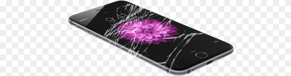Cracked Iphone 5 Image Broken Iphone 7 Glass, Electronics, Mobile Phone, Phone Free Png Download