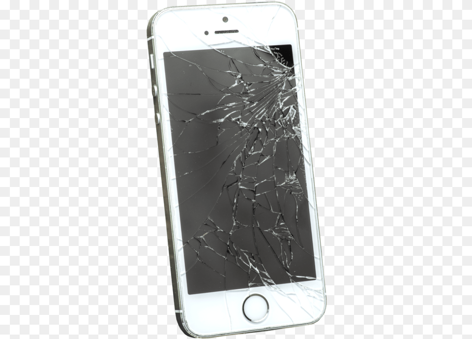 Cracked Iphone1 Iphone, Electronics, Mobile Phone, Phone Free Png Download