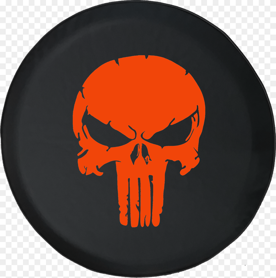 Cracked Punisher Skull With Angry Eyes Offroad Jeep, Plate, Person Free Transparent Png