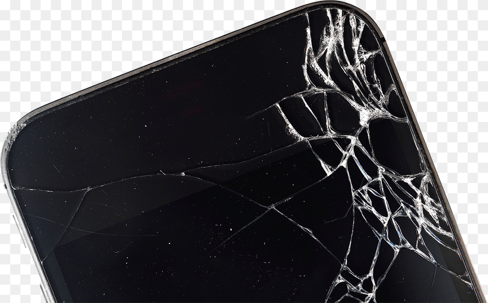 Cracked Screen Or Broken Casing Smartphone, Electronics, Mobile Phone, Phone, Iphone Free Transparent Png