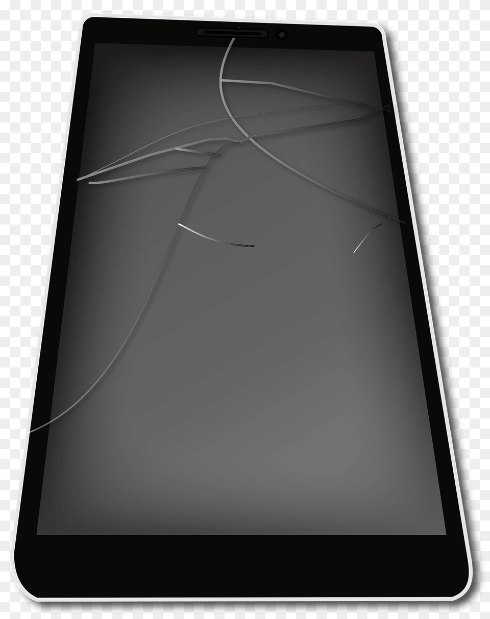 Cracked Smartphone Clipart, Computer, Electronics, Tablet Computer Free Transparent Png