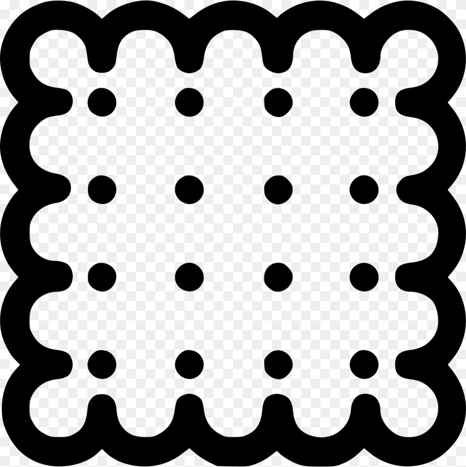 Cracker Comments Cracker Icon, Stencil, Pattern, Face, Head Free Png Download