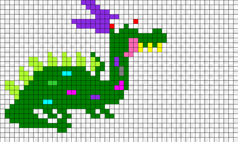 Crackle Is Best Dragon Perler Bead Pattern Bead Sprite Glumanda Pokemon Pixel, Art, Graphics, Green Png
