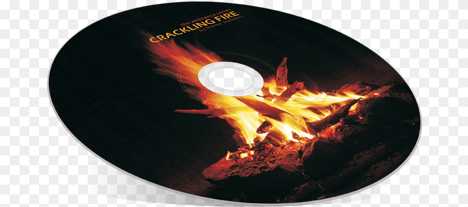 Crackling Fire Sound Effect Mp3 Optical Storage, Disk, Dvd, Bonfire, Flame Free Png Download