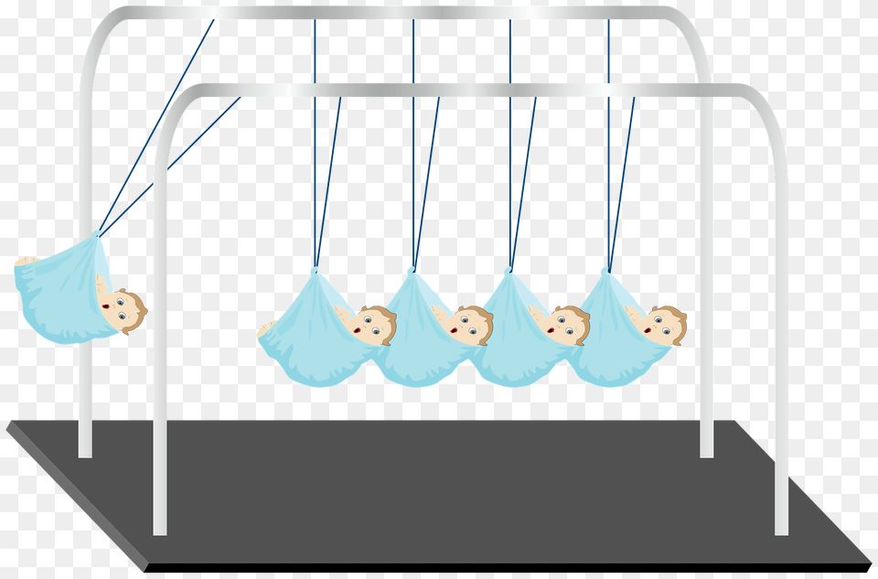 Cradle Clipart, Swing, Toy, Crib, Furniture Free Png Download