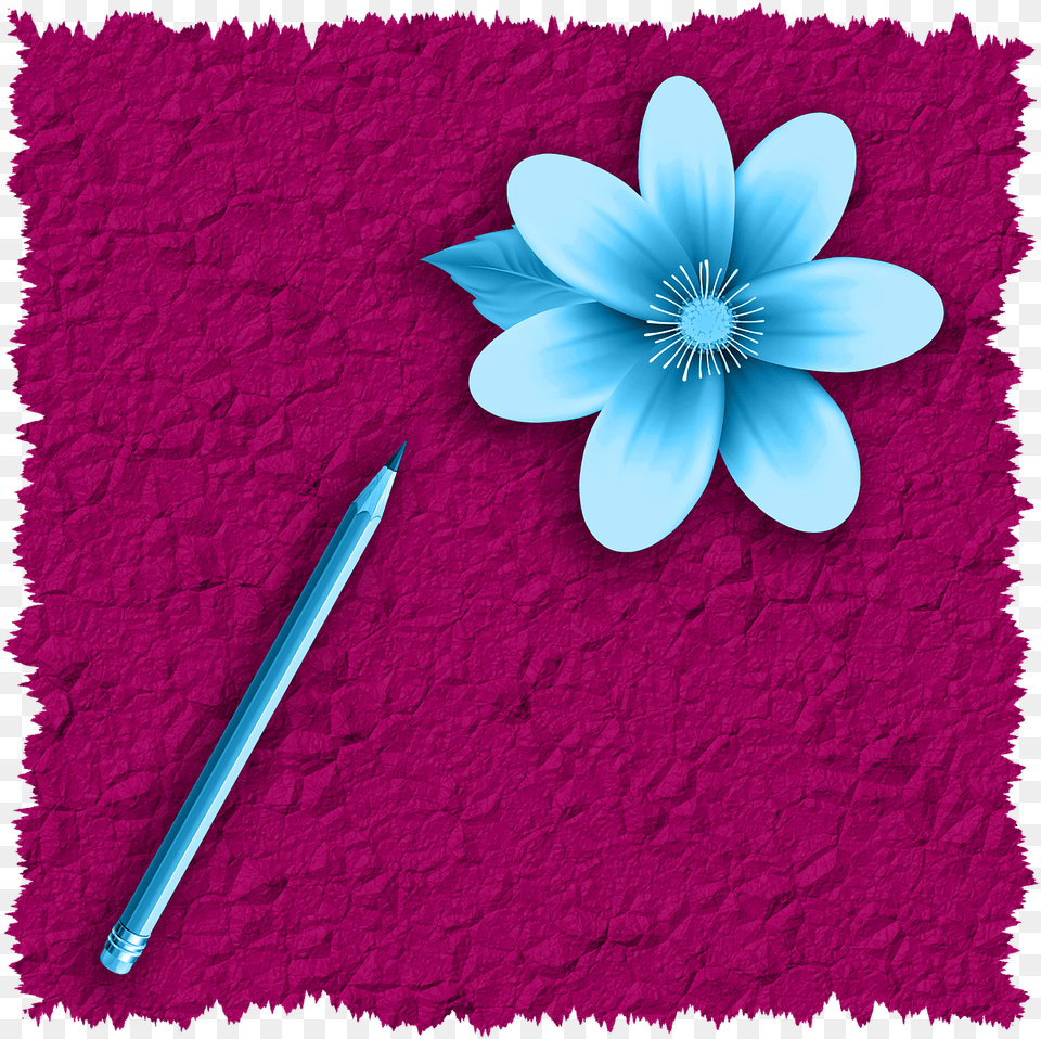 Craft, Dahlia, Flower, Plant, Pen Free Transparent Png