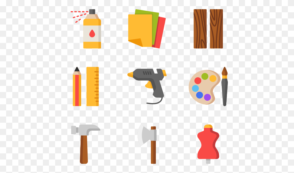 Craft Art Icon Packs, Pencil, Device Free Transparent Png