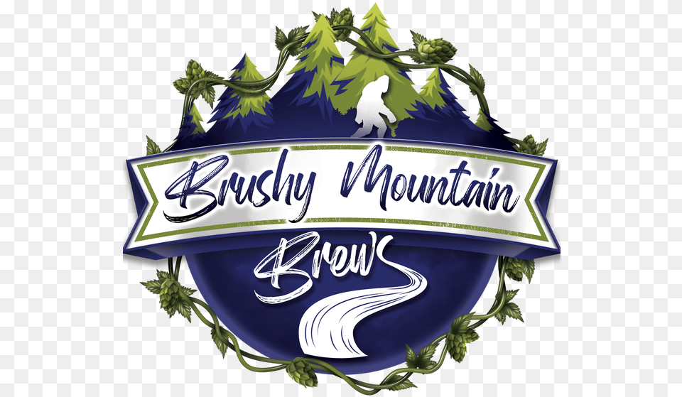 Craft Beer Brushy Mountain Brews, Plant, Tree, Logo Png Image
