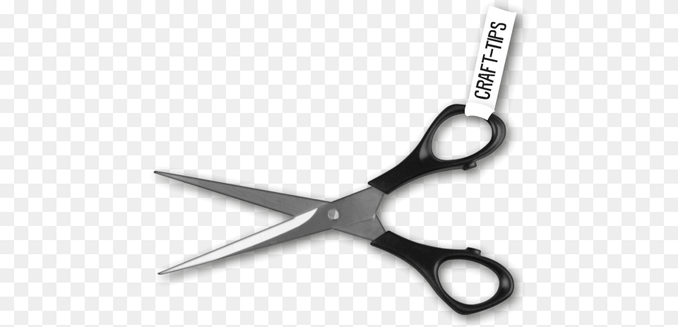 Craft Tips Scissors, Blade, Shears, Weapon, Razor Png Image