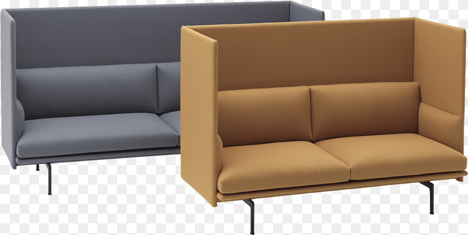 Crafted With Precision Muuto Outline High Back, Couch, Furniture, Chair, Cushion Free Png