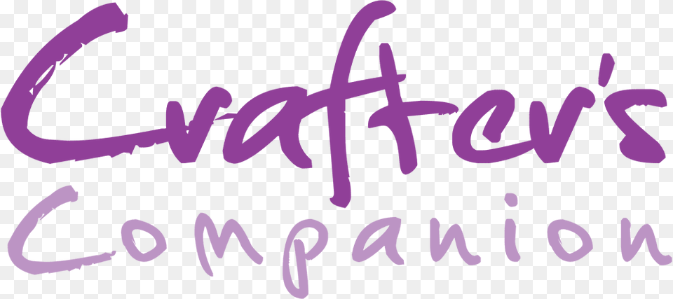 Crafters Companion Logo, Handwriting, Text Free Png