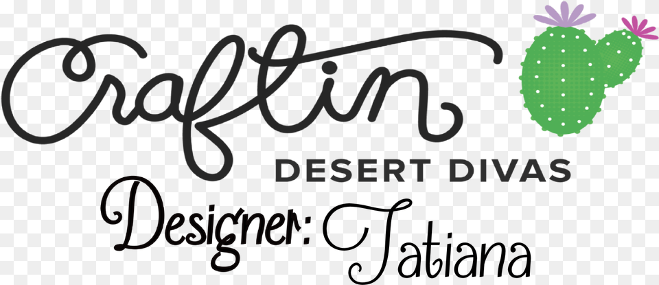 Crafting Desert Divas December Release Celebration Calligraphy, Text Png Image