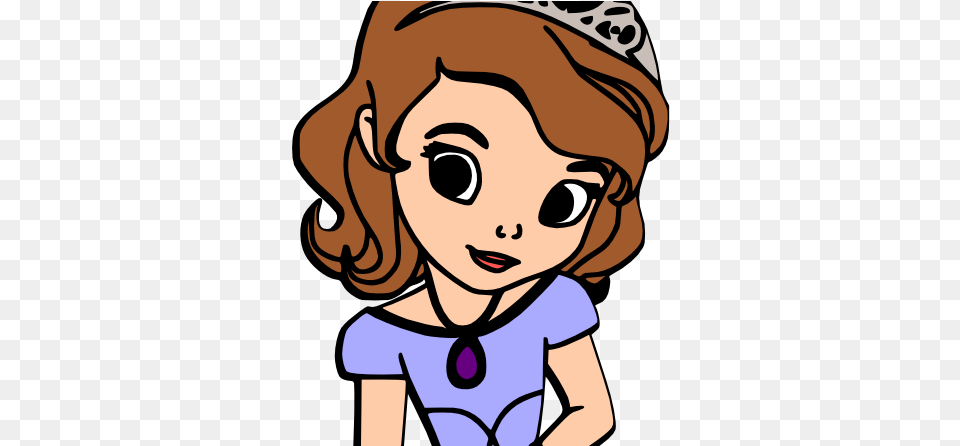 Crafting With Meek The Svg Sofia The First Svg, Baby, Person, Accessories, Head Png Image