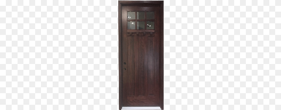 Craftsman Entry Door Door, Wood, Hardwood, Stained Wood, Closet Png