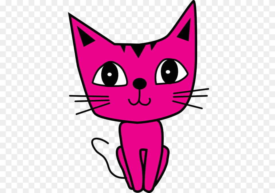 Crafty Kitty Cats Emoji De Gato Amoroso, Purple, Animal, Cat, Mammal Png