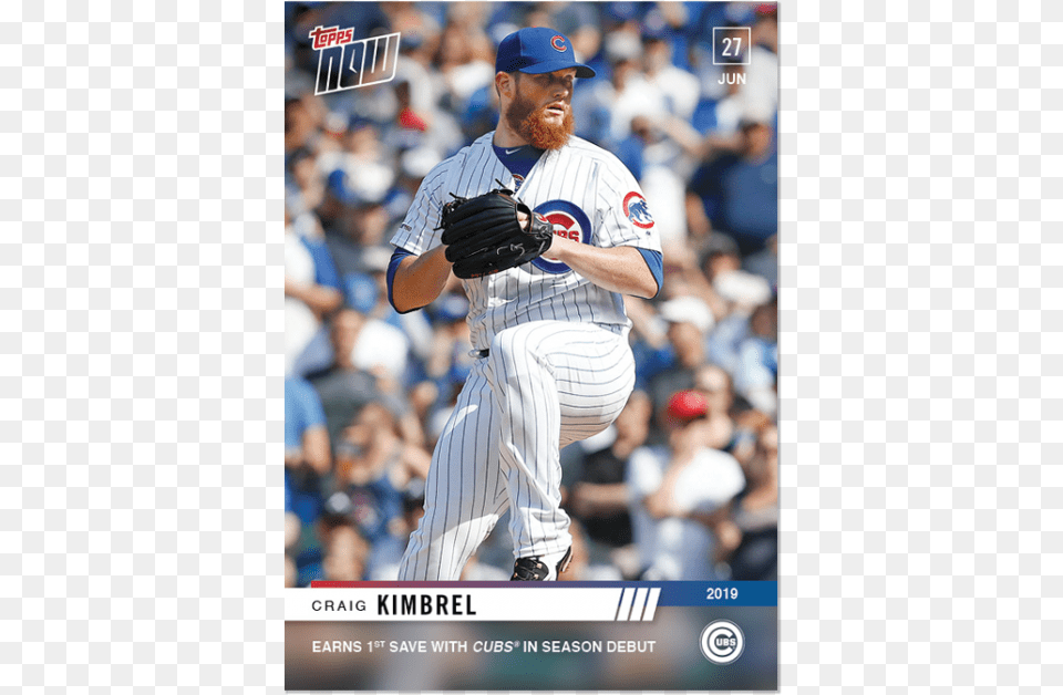 Craig Kimbrel Mlb Topps Now Card Magento, Team Sport, Team, Sport, Person Png Image