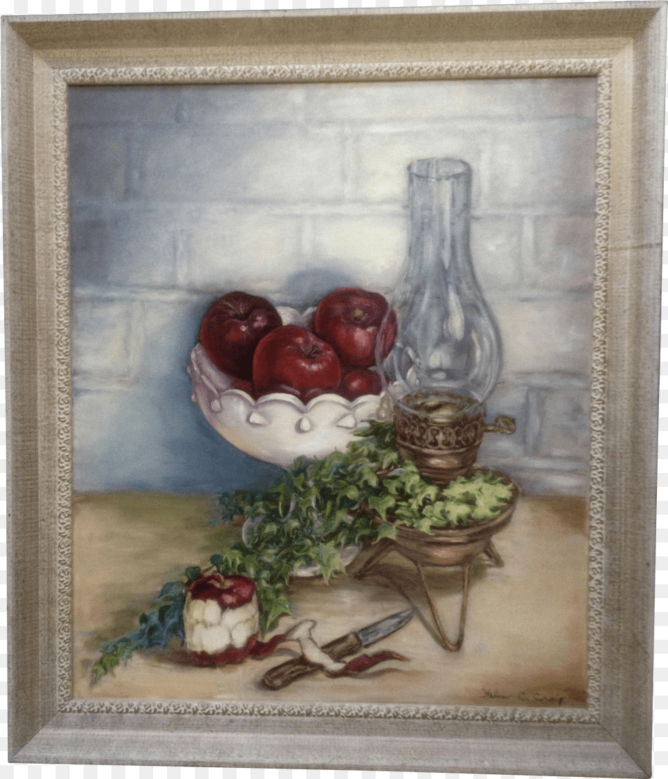 Craig Oil Painting Red Delicious Apples And Old Painting Free Png Download