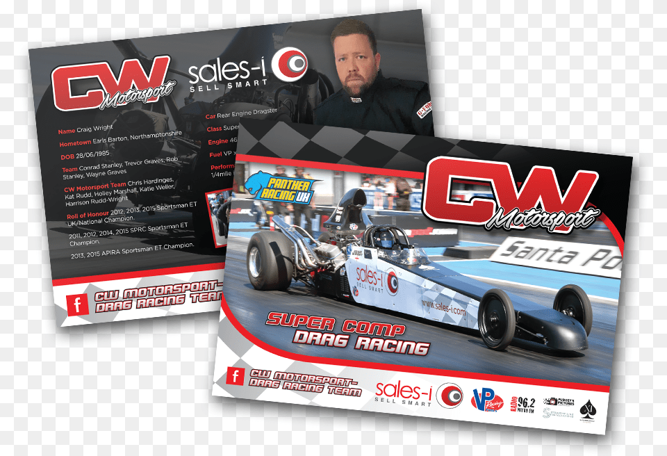 Craig Wright Drag Racing Hero Card Handout Indycar Series, Advertisement, Poster, Car, Formula One Free Png Download