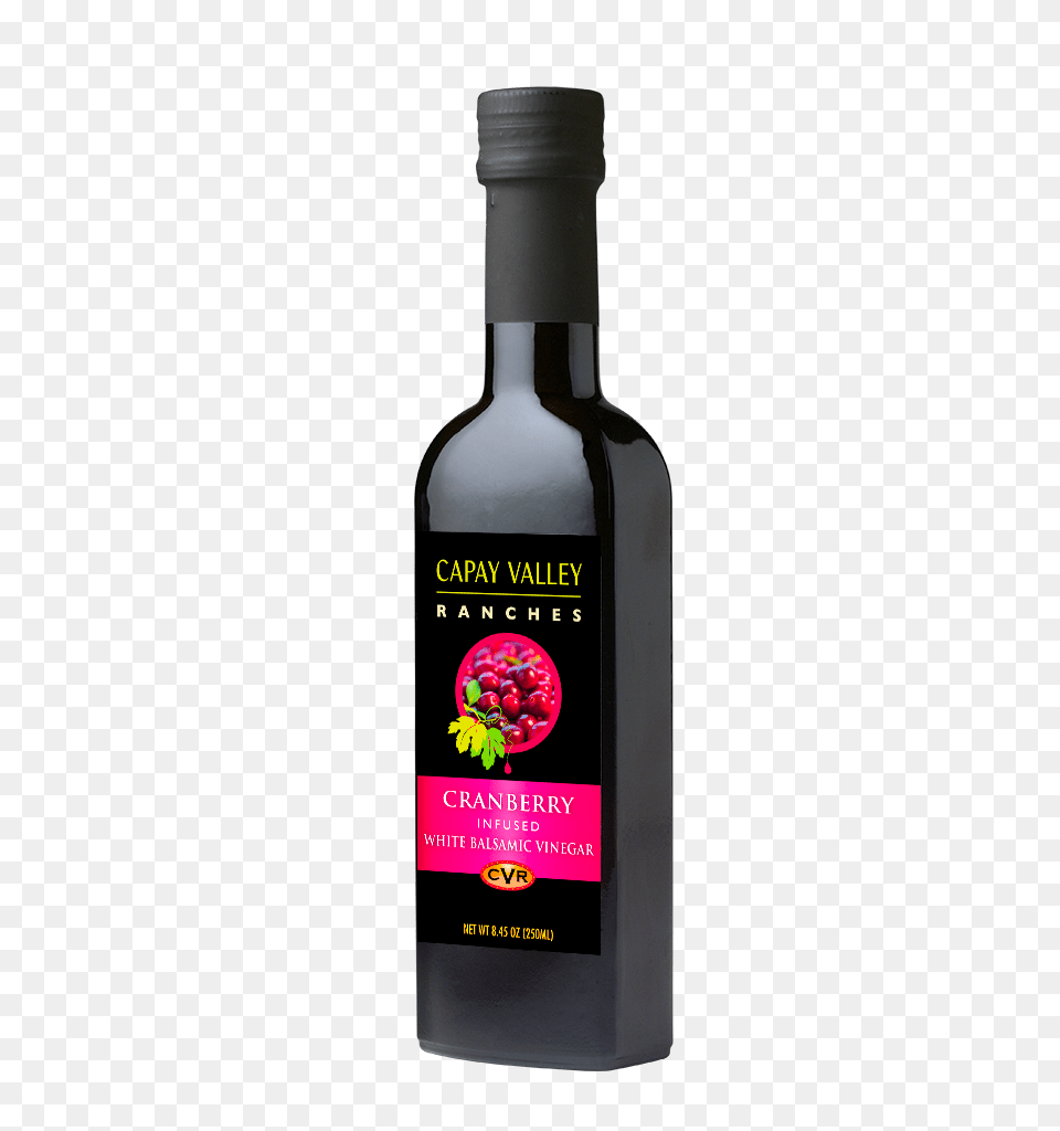 Cranberry Balsamic Vinegar Capay Valley Ranches, Alcohol, Beverage, Liquor, Red Wine Free Png