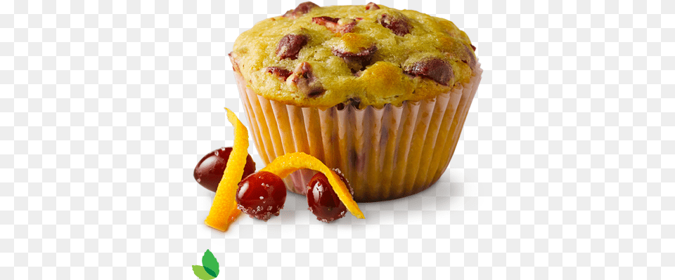 Cranberry Orange Muffins Recipe Muffin, Dessert, Food, Cake, Cream Png