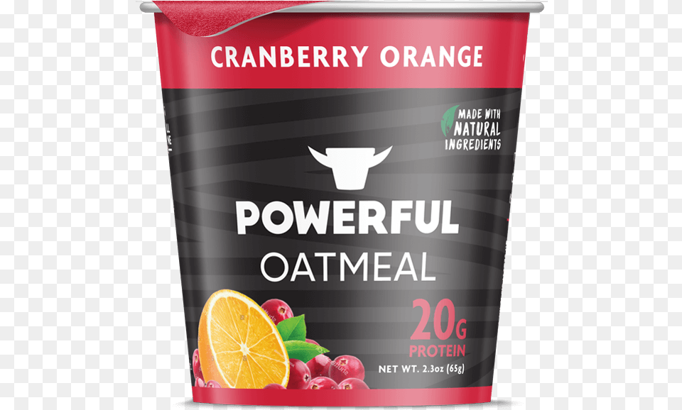 Cranberry Orange Oatmeal Orange, Yogurt, Dessert, Food, Produce Png Image