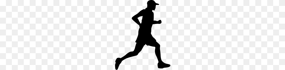 Cranbrook Fun Run Join Us On September, Silhouette, Adult, Male, Man Free Png Download