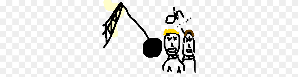 Crane, Electrical Device, Microphone, Stencil, Person Png Image