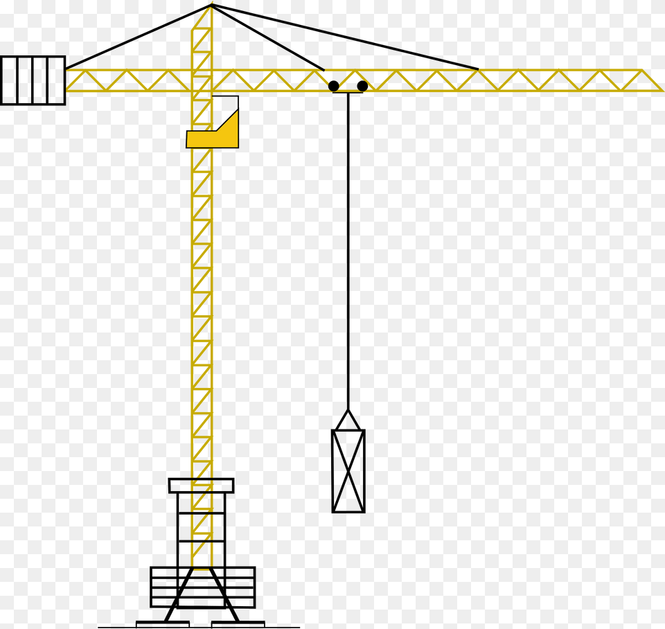 Crane Clipart, Construction, Construction Crane, Cross, Symbol Png