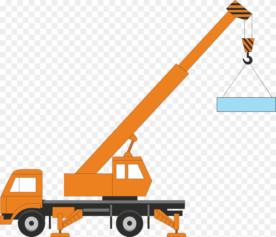 Crane Clipart, Construction, Construction Crane, Tool, Plant Png Image