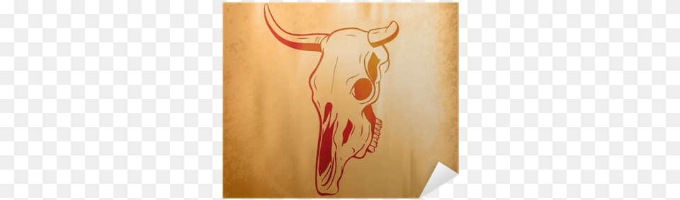 Crane De Taureau Dessin, Art, Modern Art, Animal, Bull Free Png Download